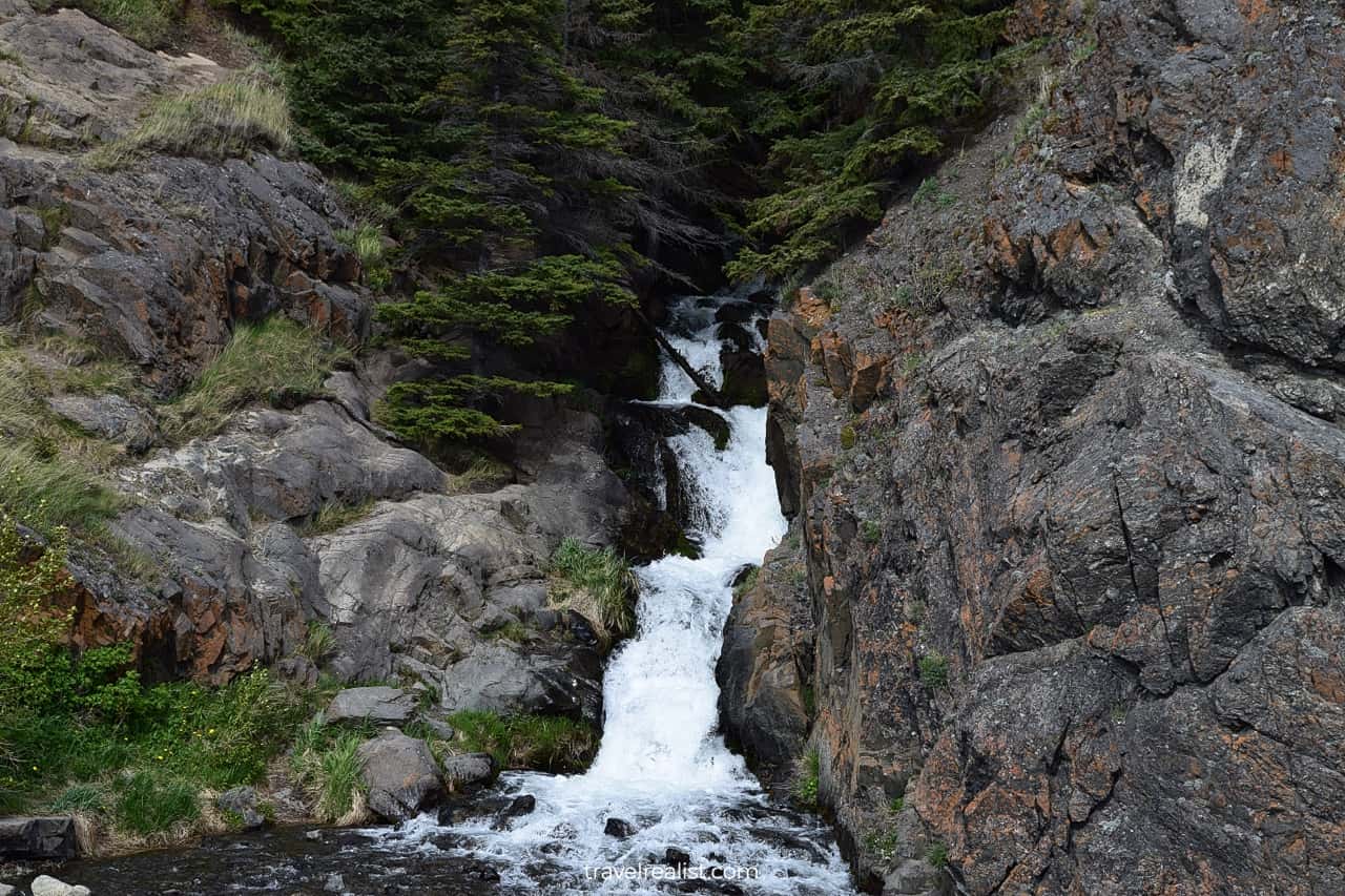 McHugh Creek area in Chugach State Park in Alaska, US