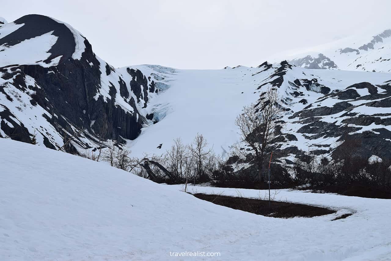 Worthington Glacier, the fourth best glacier to visit in Alaska