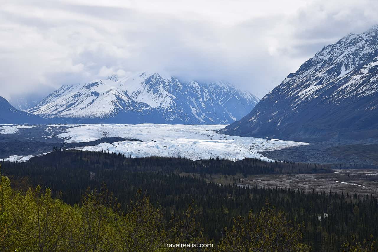 Matanuska Glacier, the third best glacier to visit in Alaska