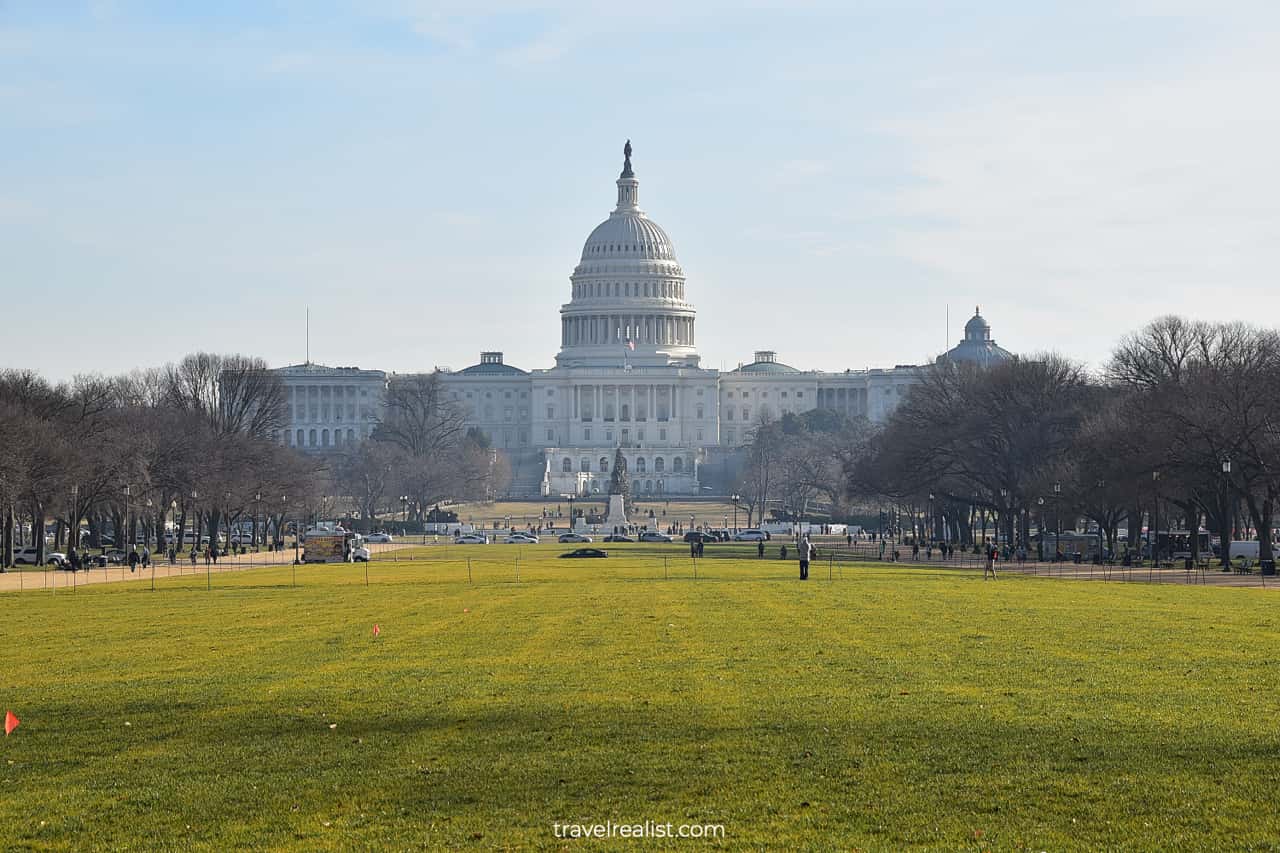 United States Capitol Building in National Mall, Washington, DC, US