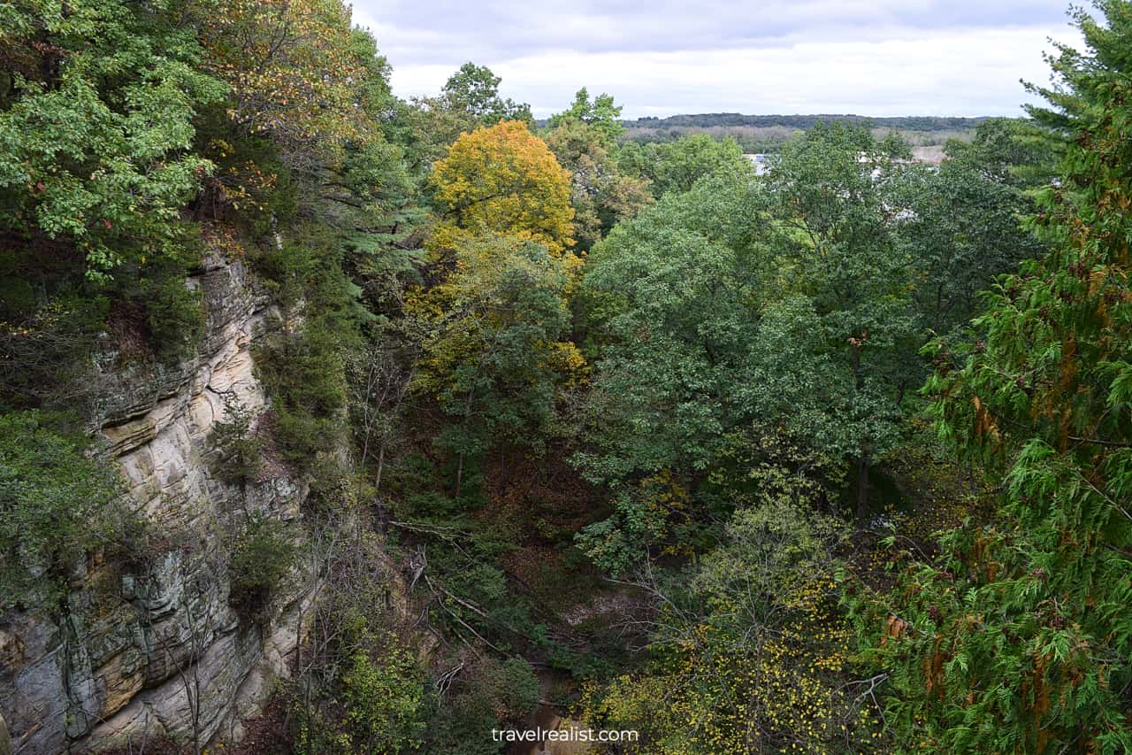 French Canyon in Starved Rock State Park, Illinois, US