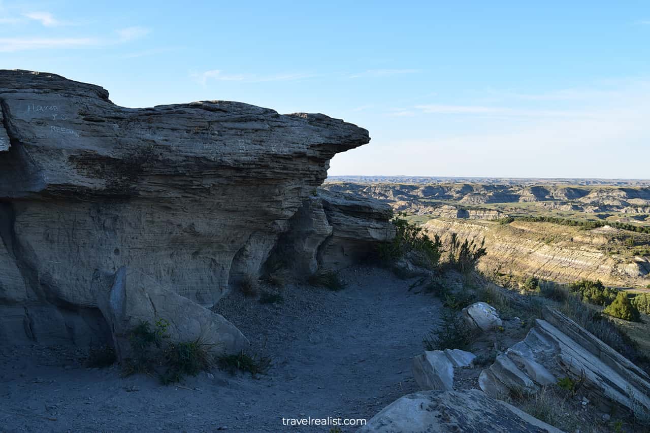 Buck Hill in South Unit of Theodore Roosevelt National Park in North Dakota, US