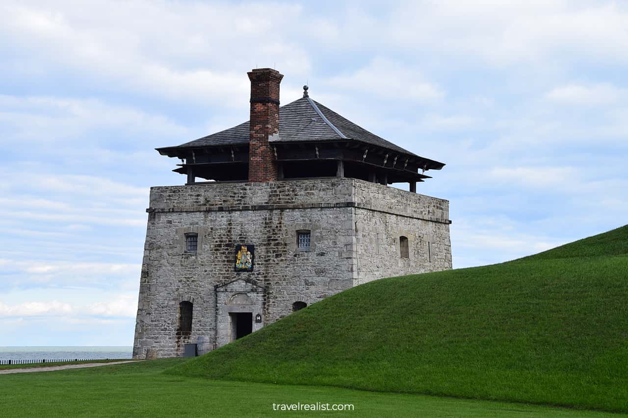 North Redoubt in Fort Niagara State Park, New York, US
