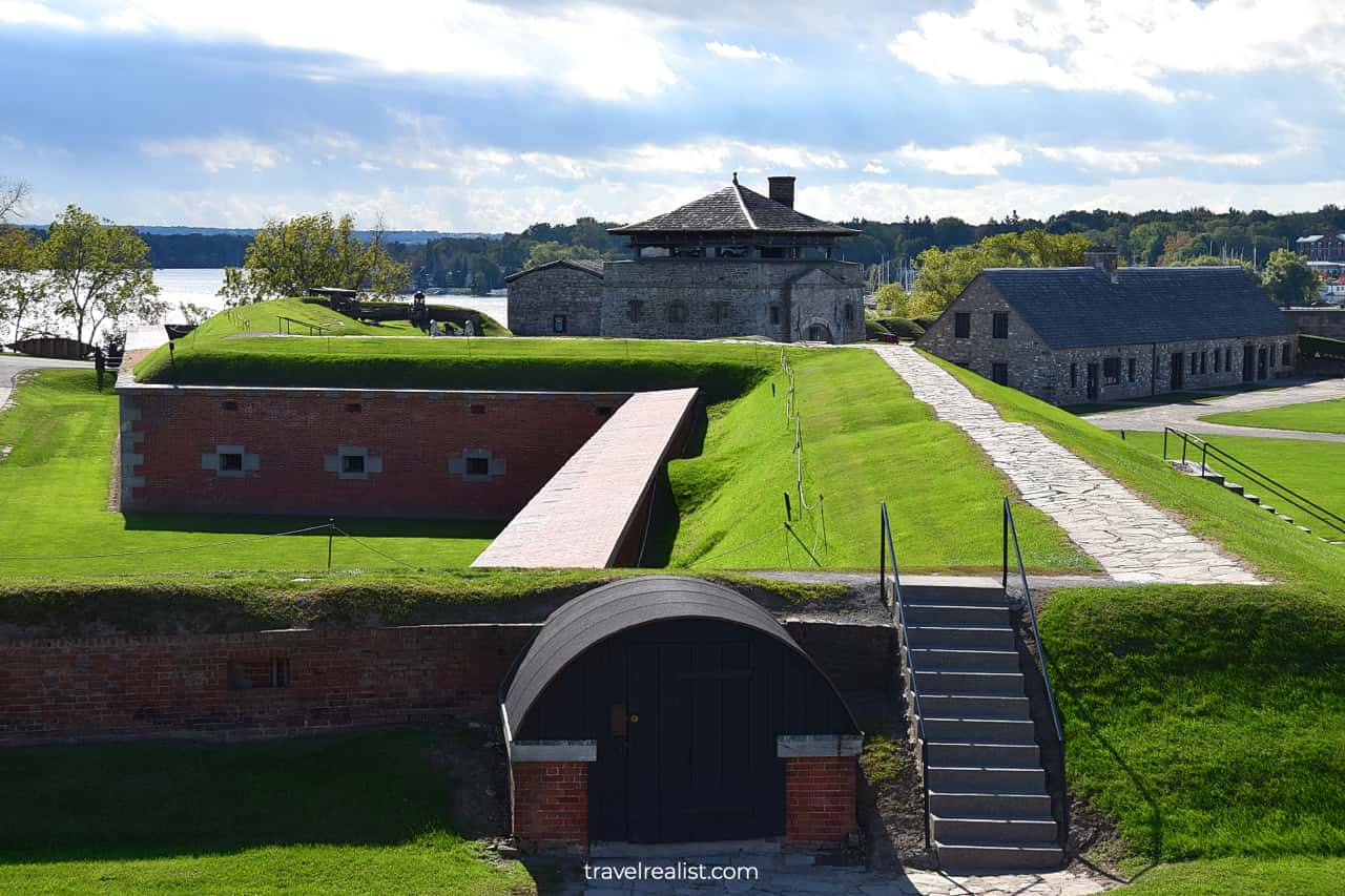 South Redoubt and Walls in Fort Niagara State Park, New York, US