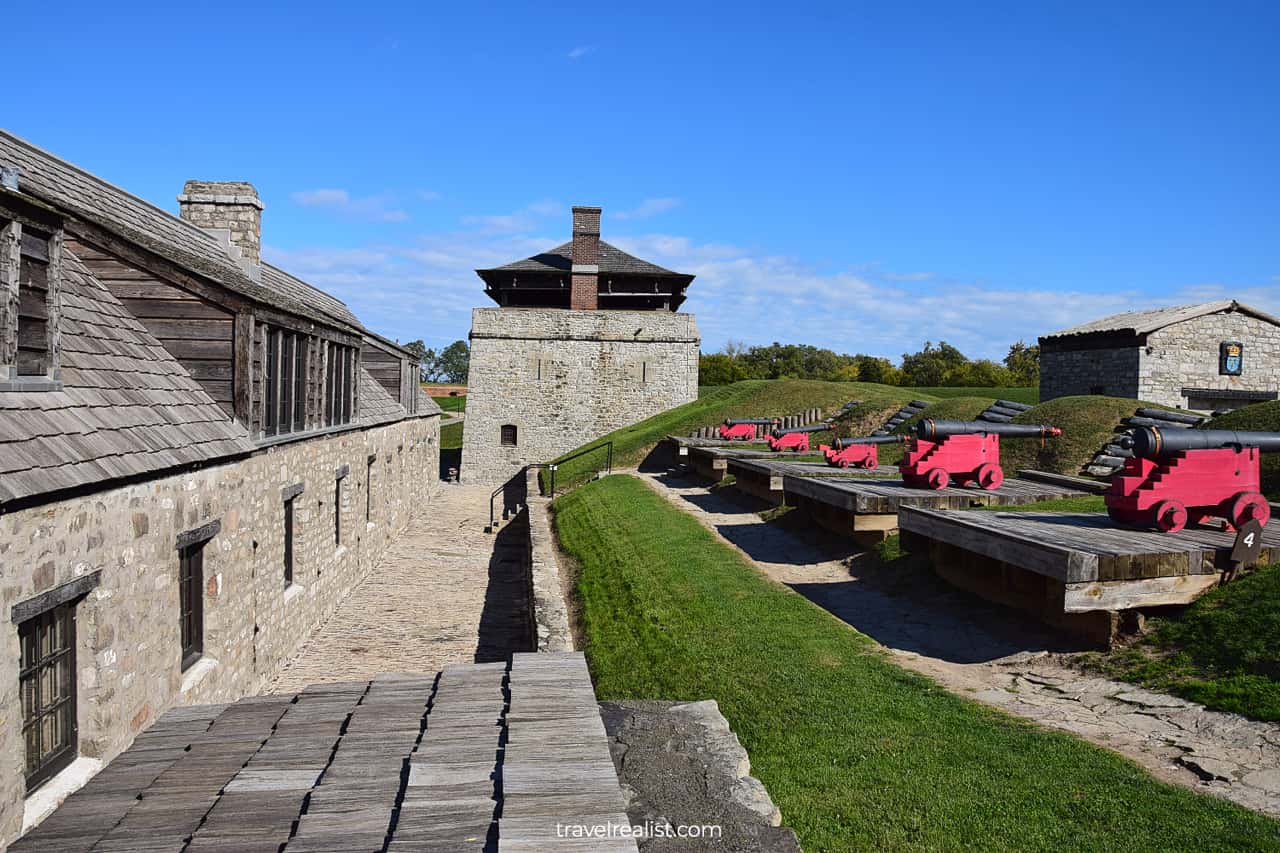 Provisional Storehouse in Fort Niagara State Park, New York, US