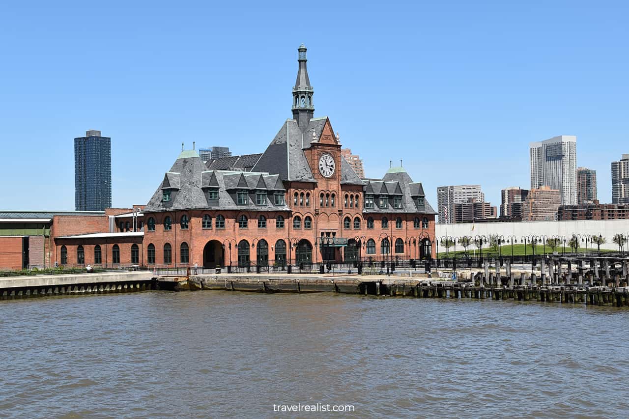 Central Railroad of New Jersey Terminal Building in Liberty State Park, New Jersey, US
