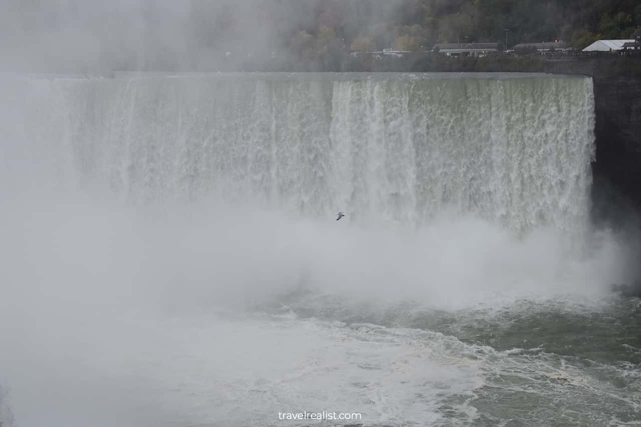 Horseshoe Falls view from Terrapin Point in Niagara Falls State Park, New York, US