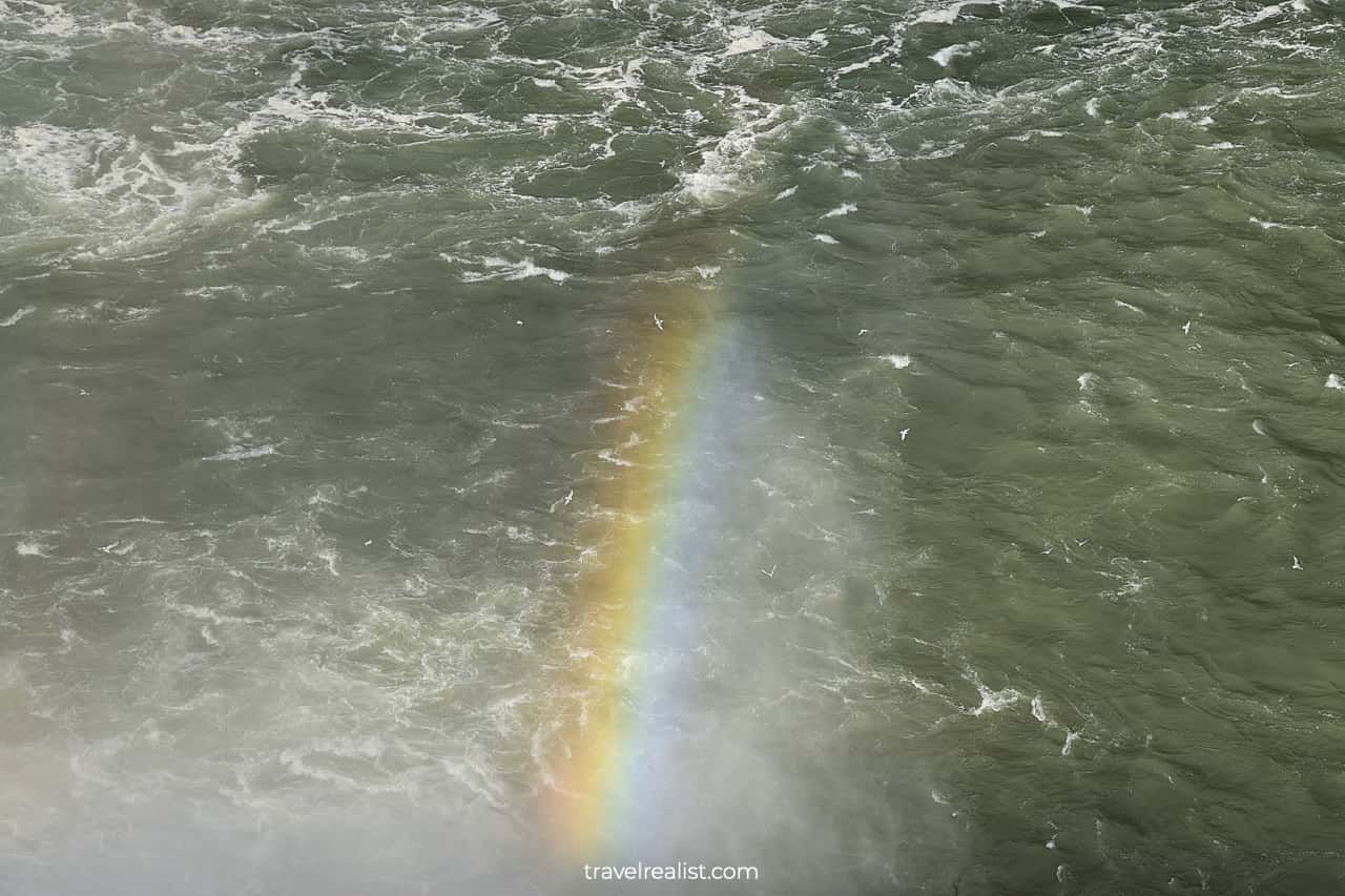 Rainbows in Niagara Falls State Park, New York, US