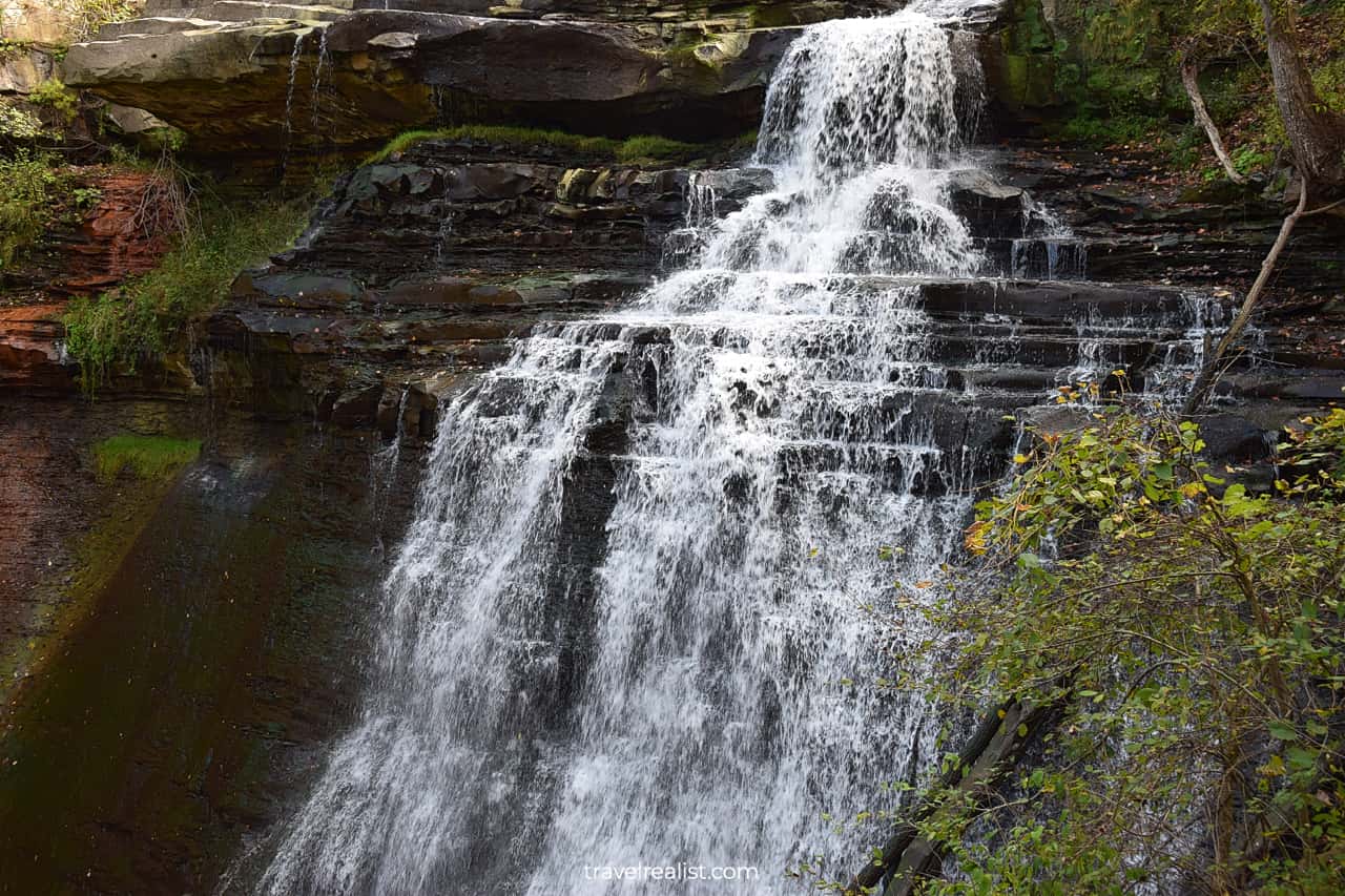 Brandywine Falls in Cuyahoga Valley National Park, Ohio, US