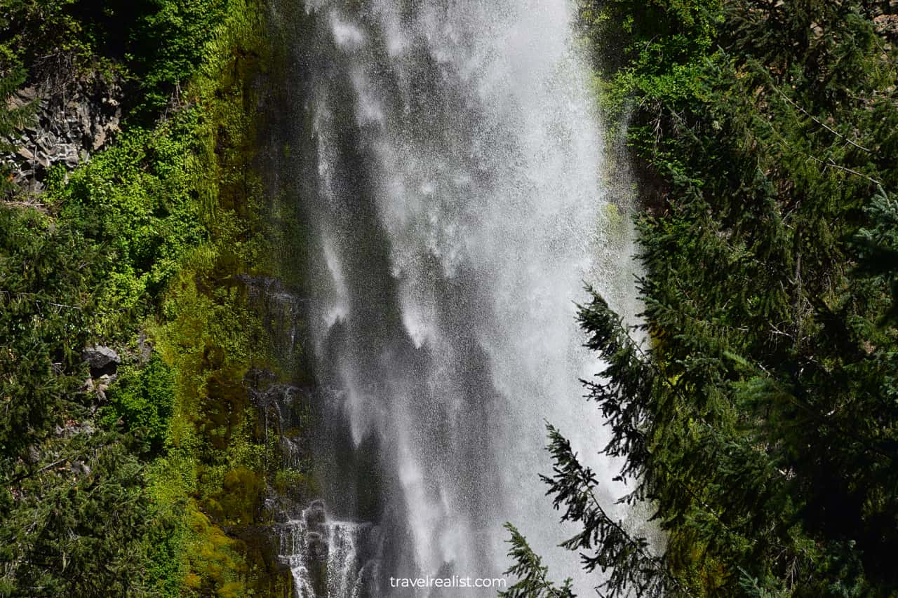 Barr Creek Falls in Prospect Scenic Viewpoint, Oregon, US