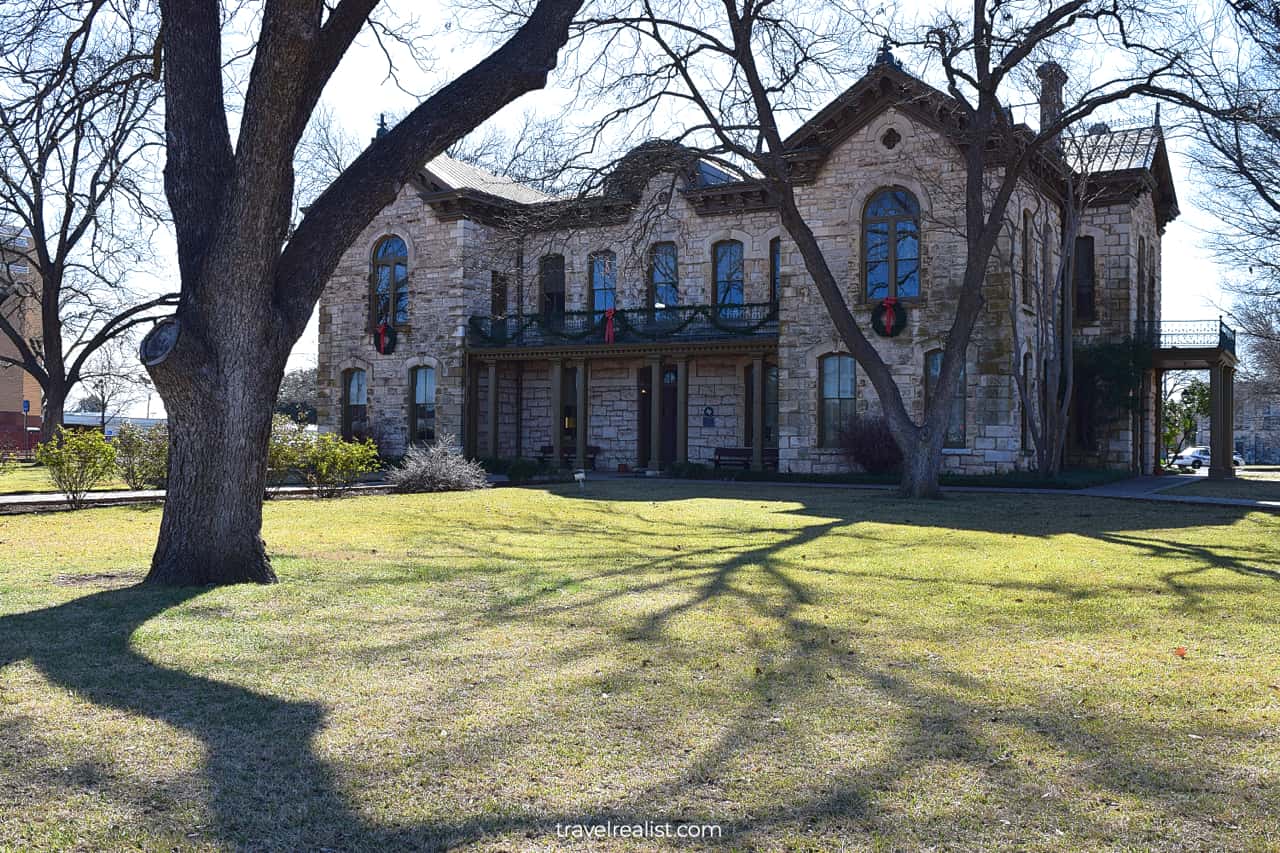 Pioneer Memorial Library in Fredericksburg, Texas, US