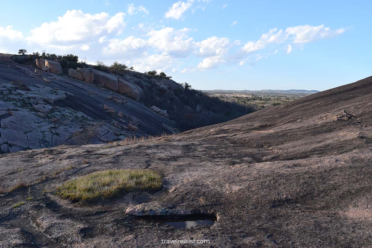 Between Enchanted and Little Rocks in Enchanted Rock State Natural Area, Texas, US