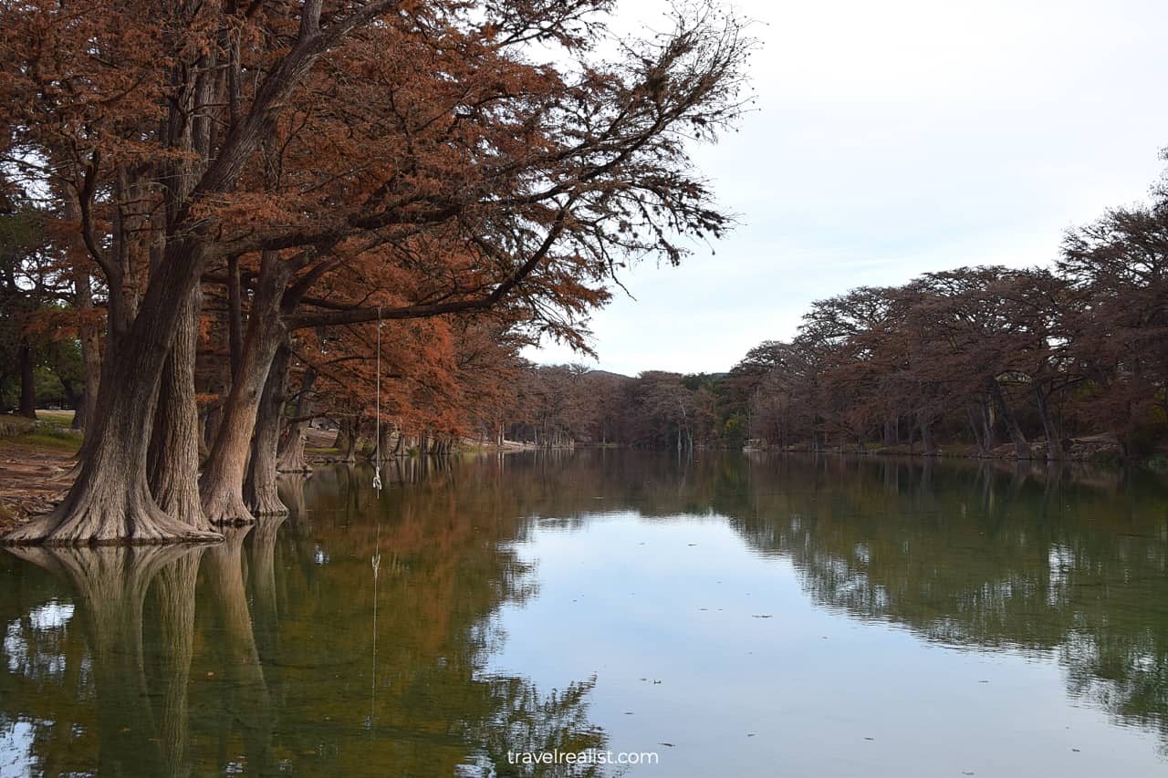 Frio river in Garner State Park, Texas, US