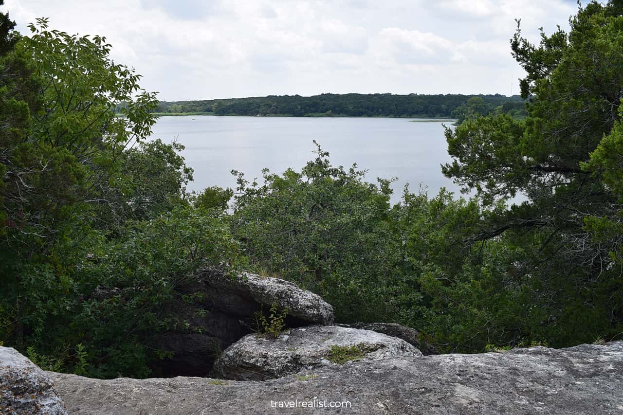 Lake Meridian in Meridian State Park, Texas, US