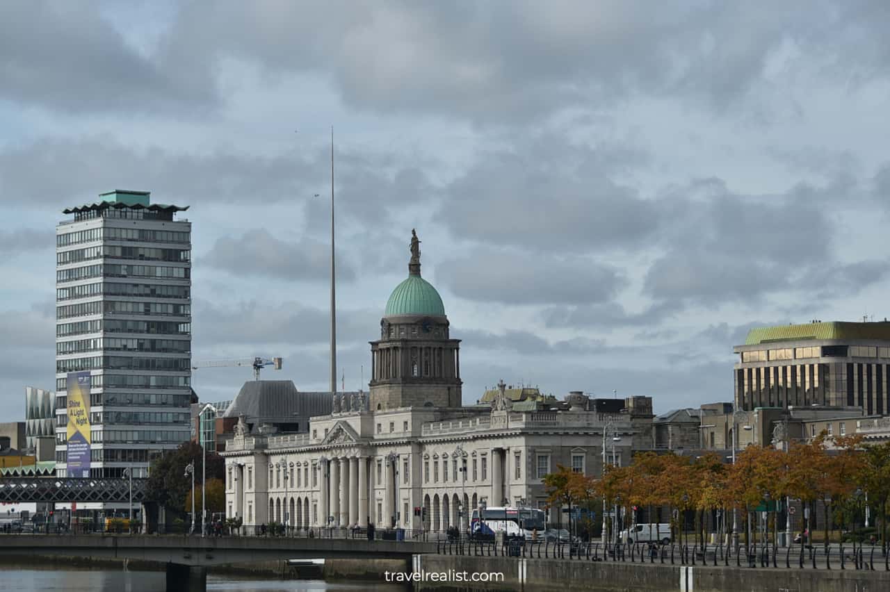 The Custom House in Dublin, Ireland