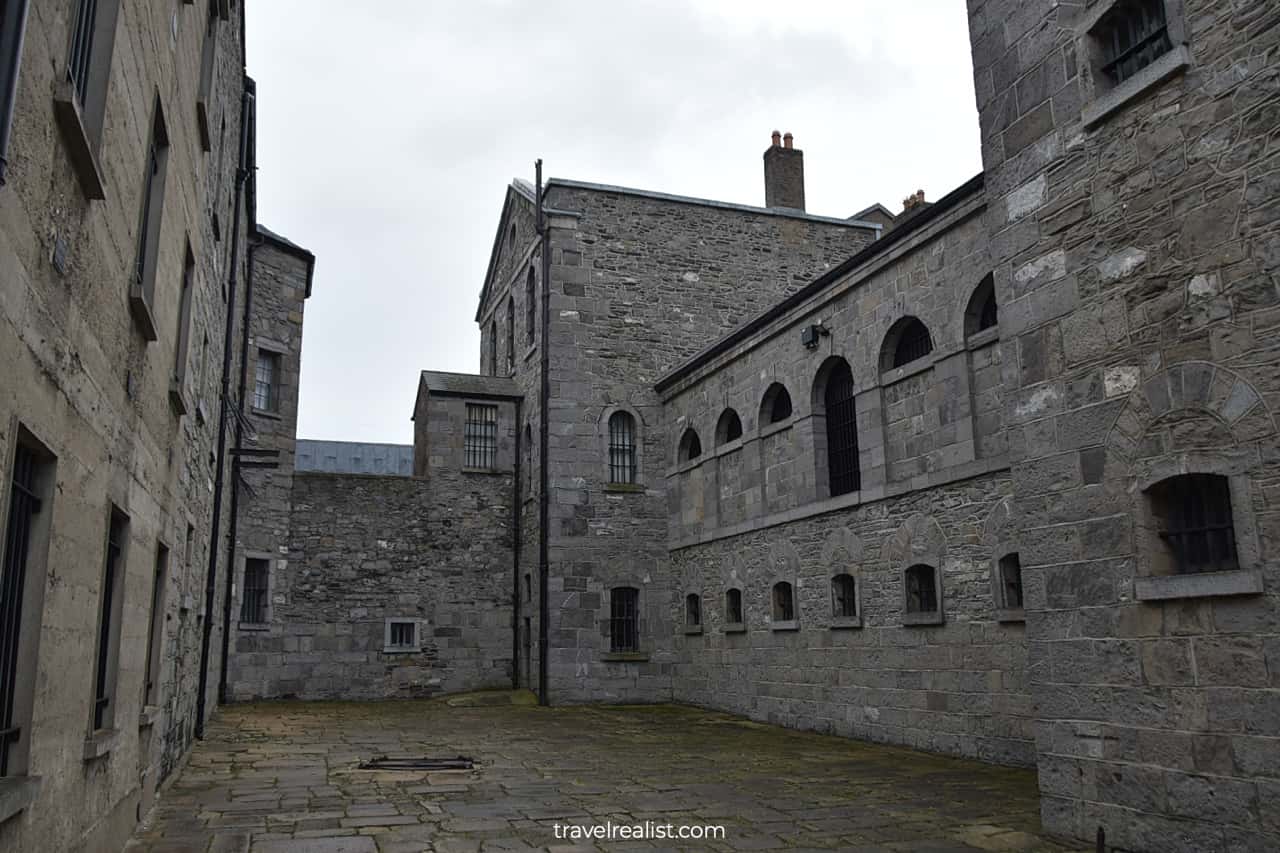 Stonebreakers Yard in Kilmainham Gaol, Dublin, Ireland