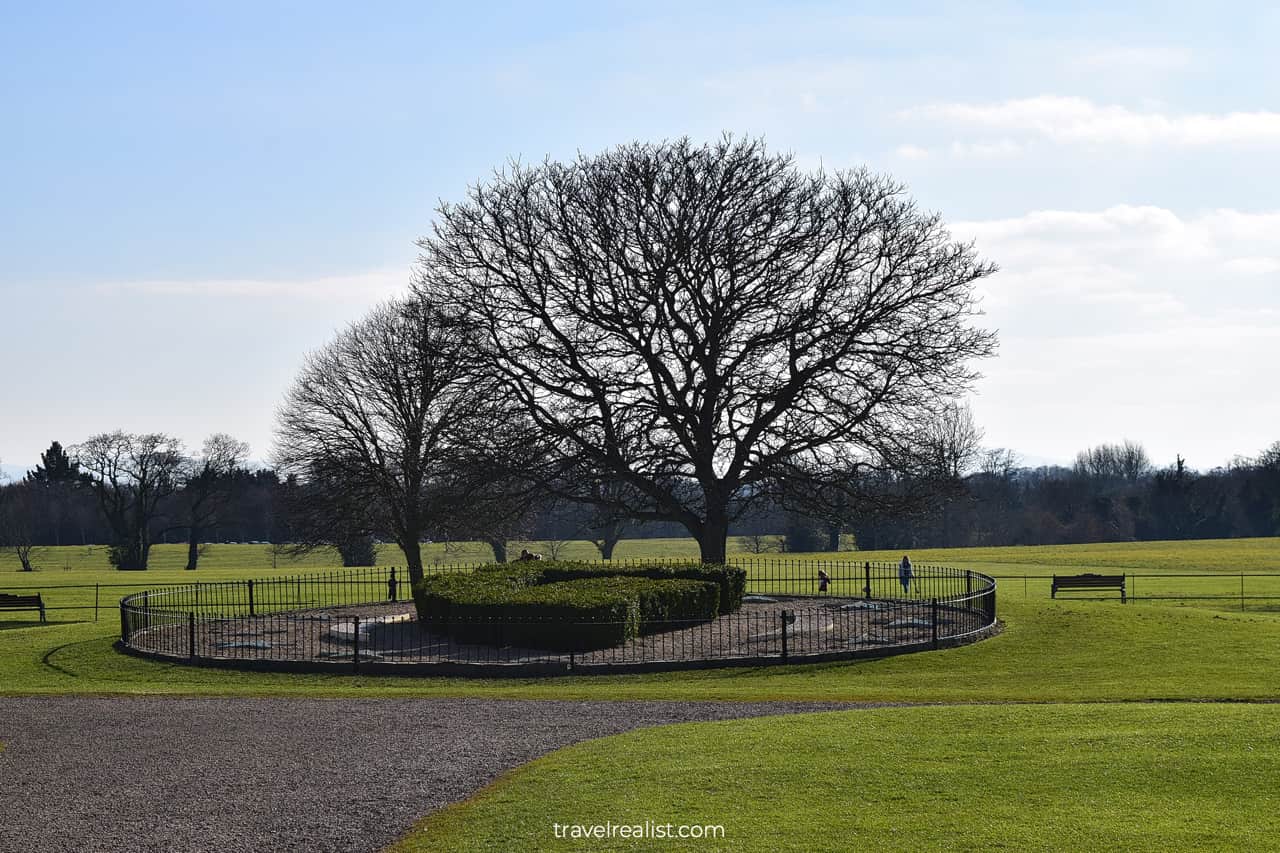 Malahide Gardens and Park near Dublin, Ireland
