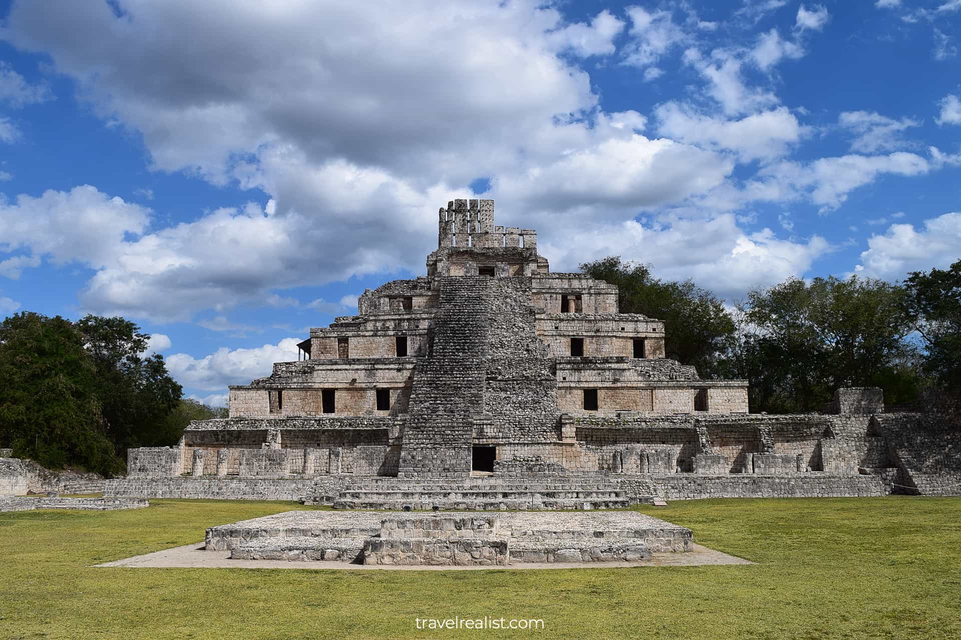 Main Temple in Edzna, Mexico