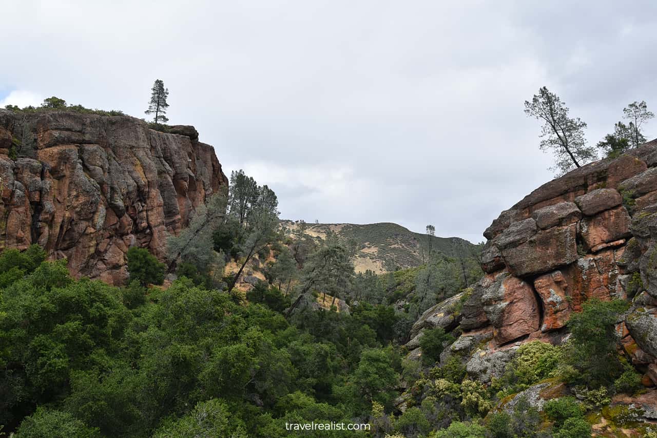 Fantastic views in Pinnacles National Park, California, US