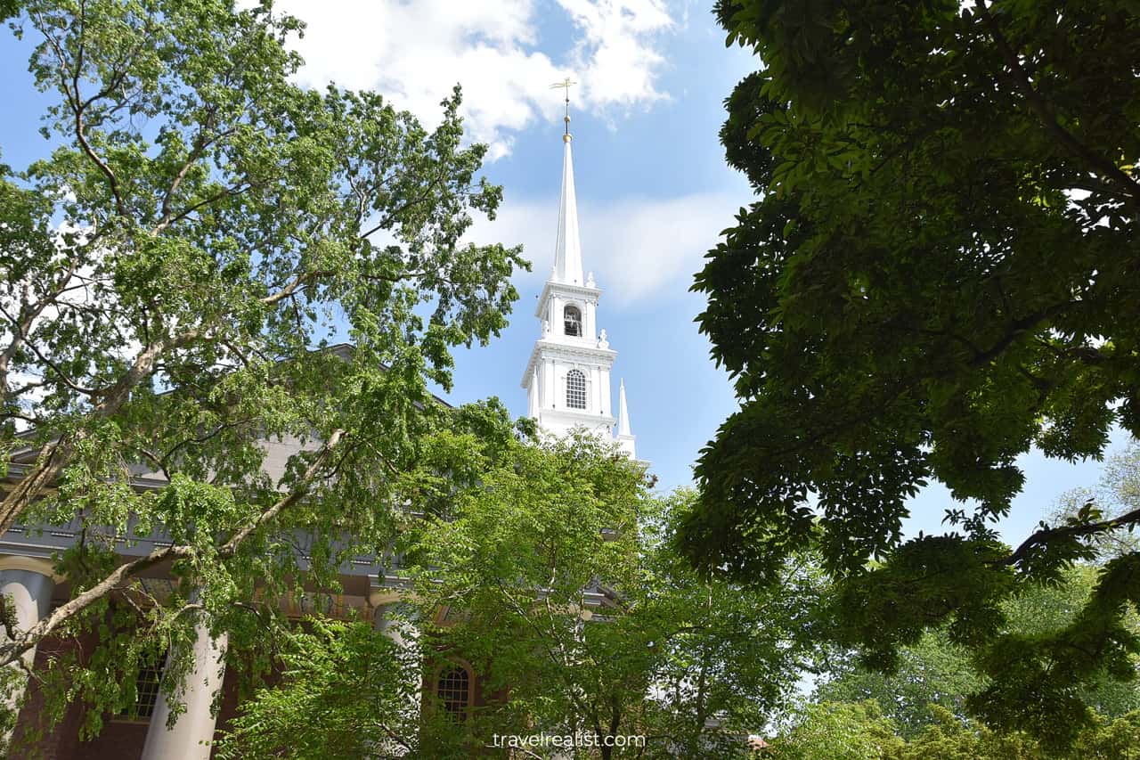 Memorial Church of Harvard University in Cambridge, Massachusetts, US