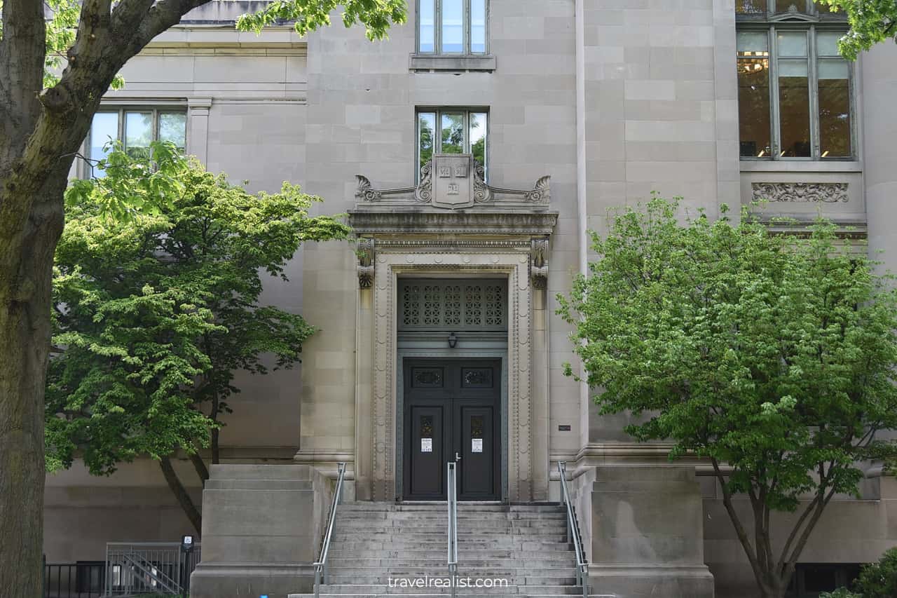 Harvard Law School in Harvard University in Cambridge, Massachusetts, US
