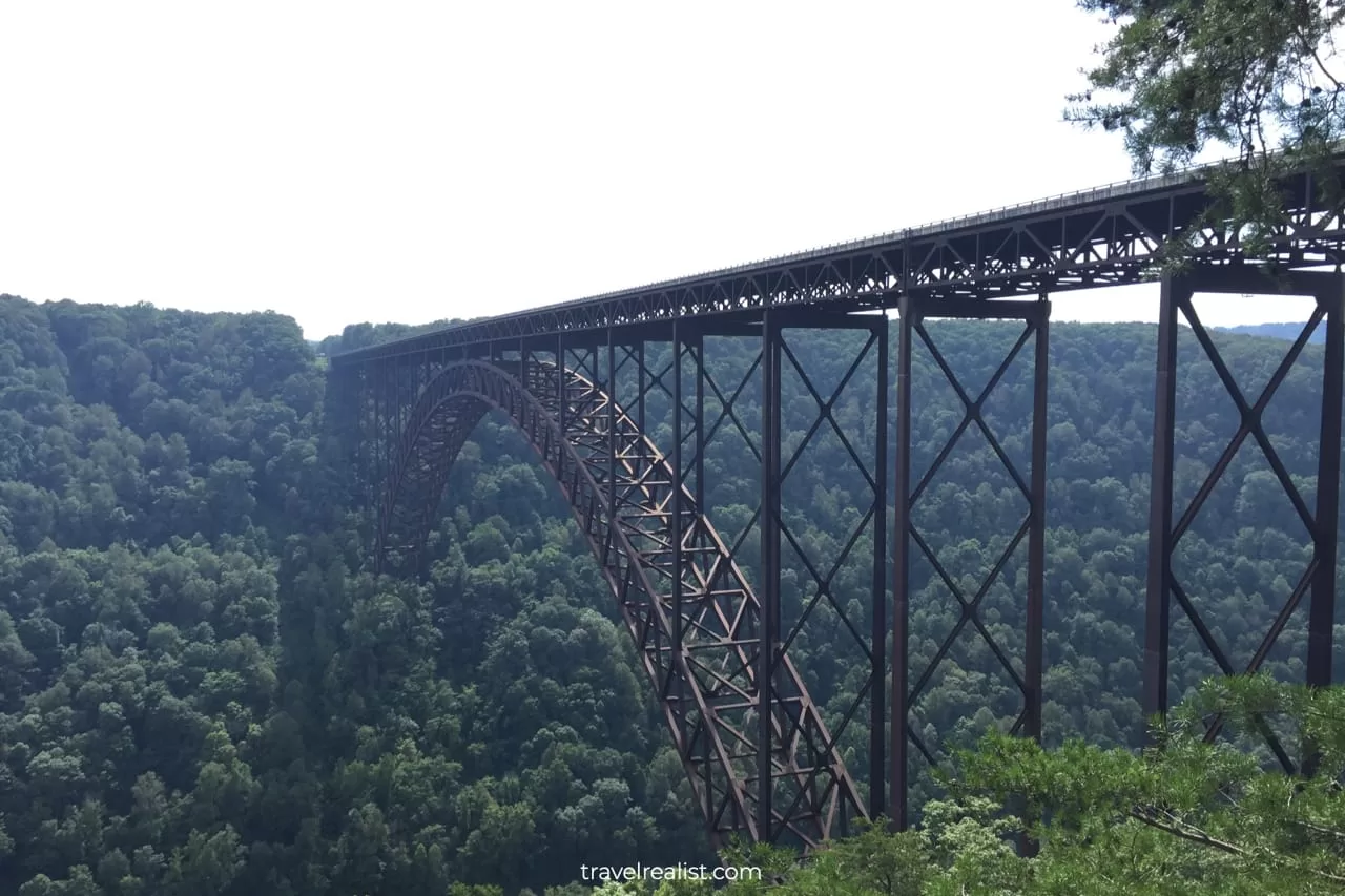New River Gorge Bridge in New River Gorge National Park, West Virginia, US