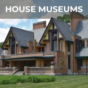 Frank Lloyd Wright House in Chicago, Illinois, US
