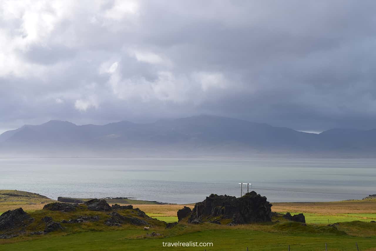 Fjords views in East Iceland