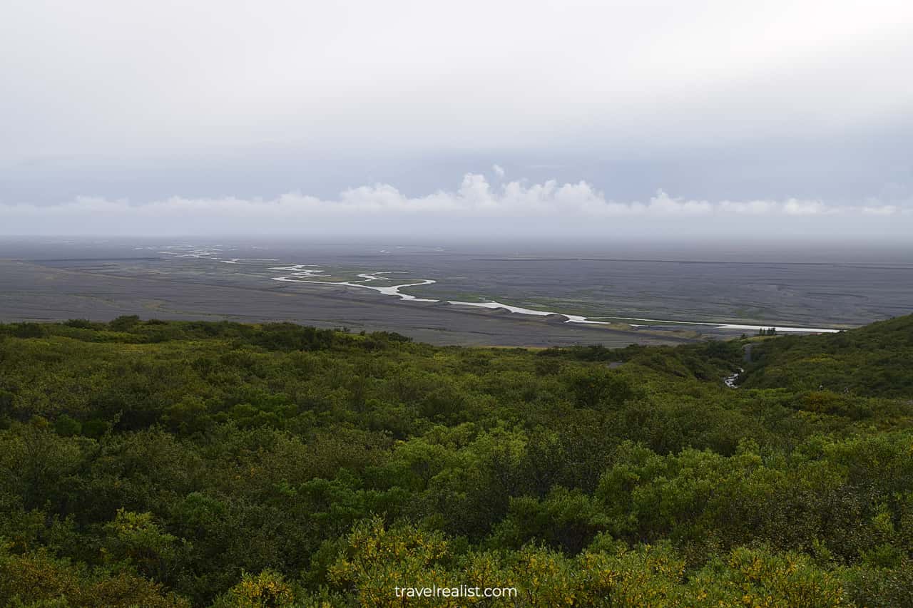 Morsá river in Skaftafell National Park in Iceland