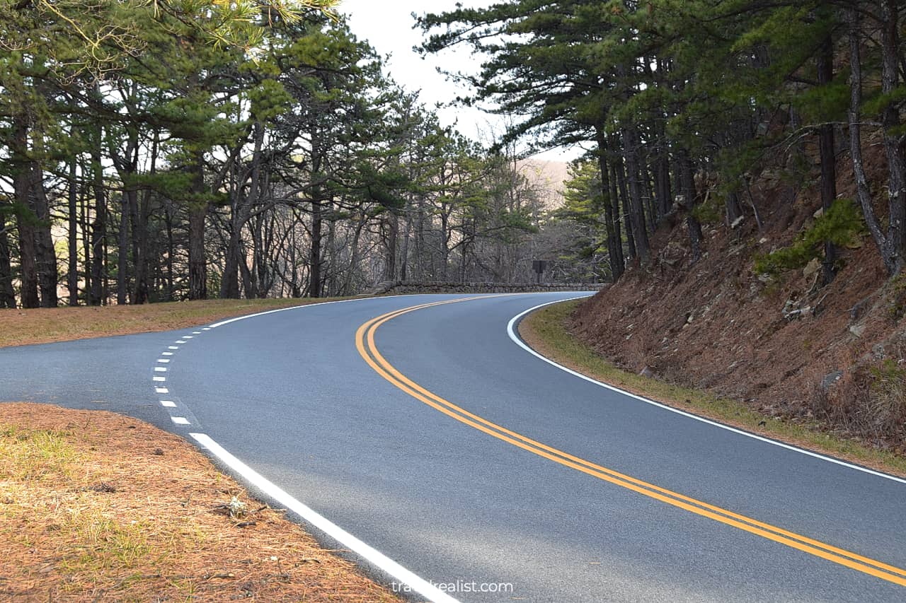 Skyline Drive in Shenandoah National Park, Virginia, US