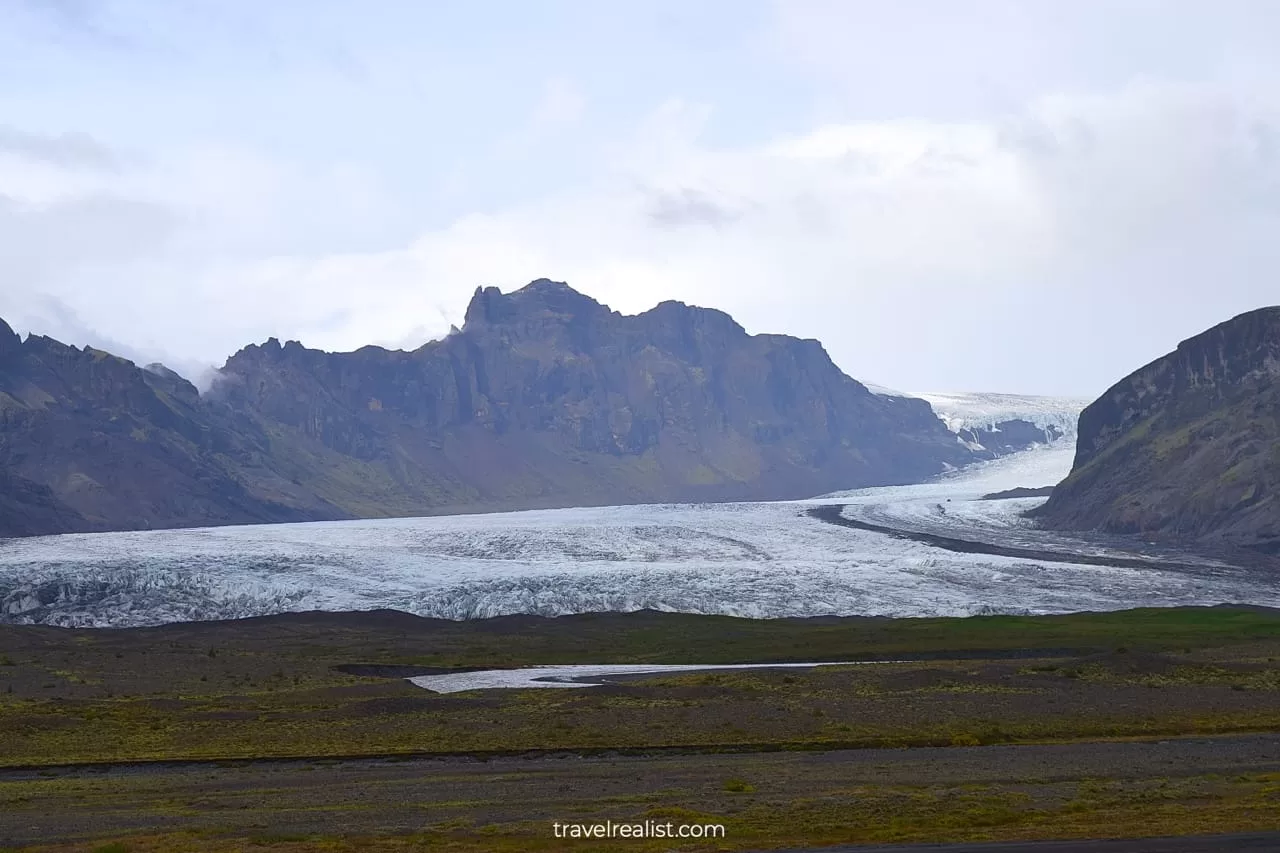 Svinafell Glacier in East Iceland