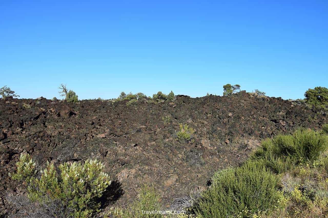 Lava near Black Crater in Lava Beds National Monument, California, US