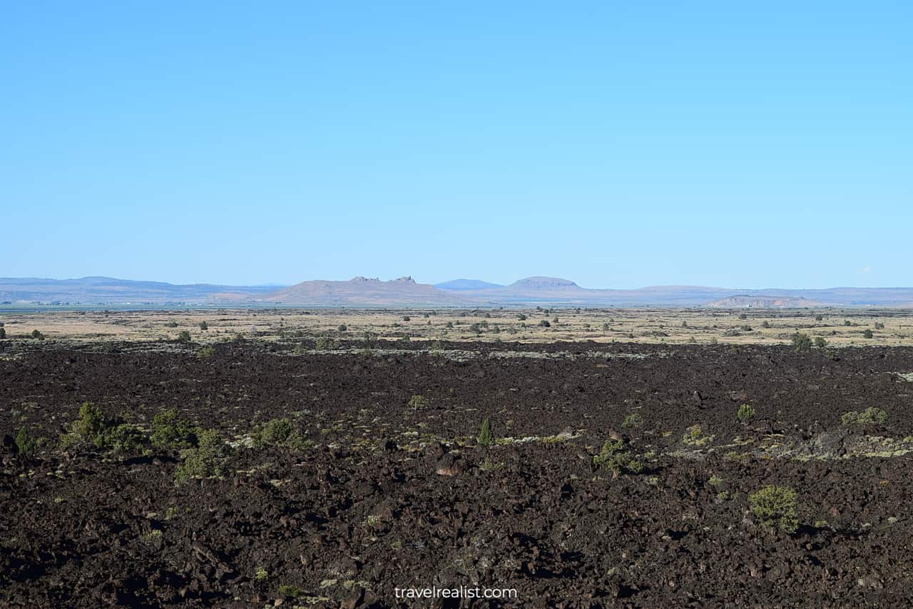 Devils Homestead Flow in Lava Beds National Monument, California, US