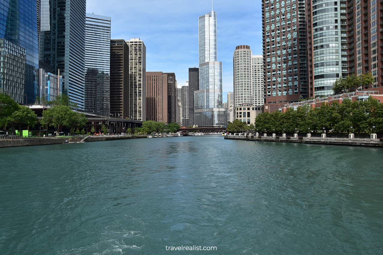 Trump International Hotel & Tower in Chicago, Illinois, US