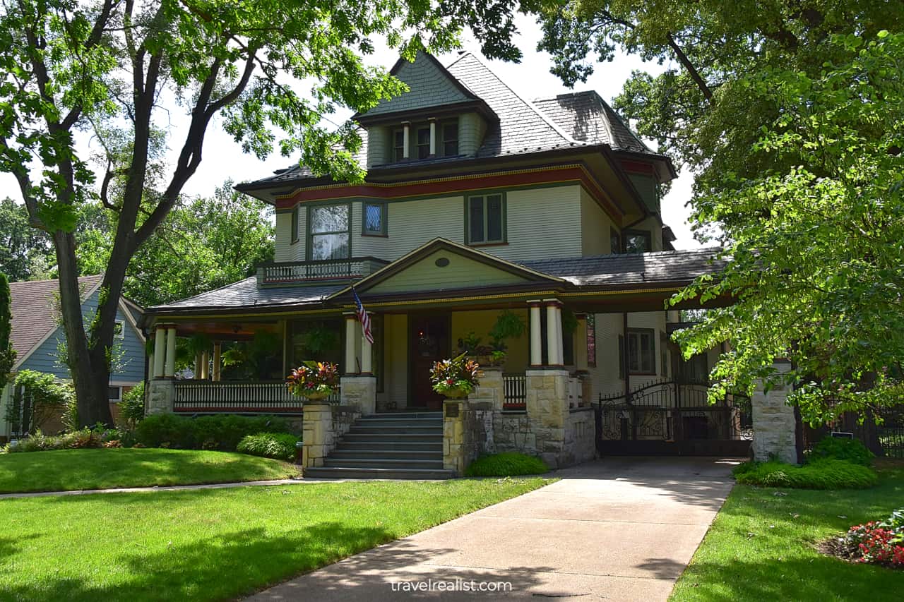 Beautiful house in Oak Park, Illinois, US