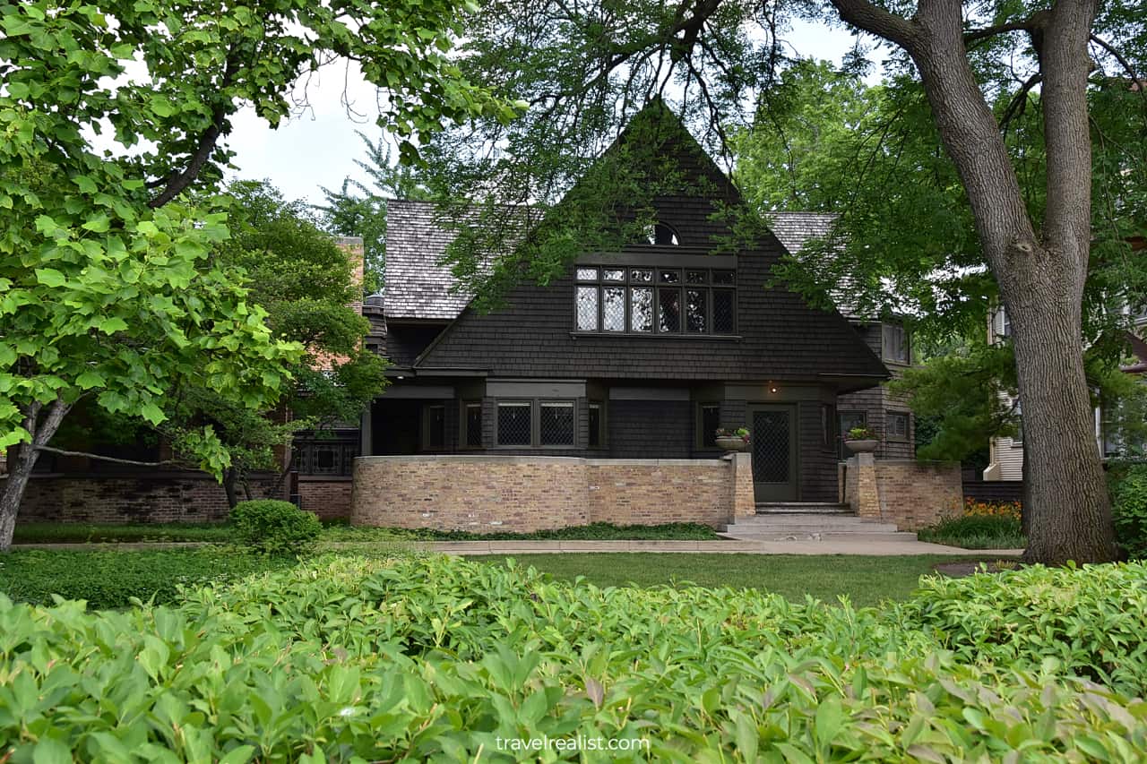 Frank Lloyd Wright Home & Studio in Oak Park, Illinois, US, the best place to visit in Chicago