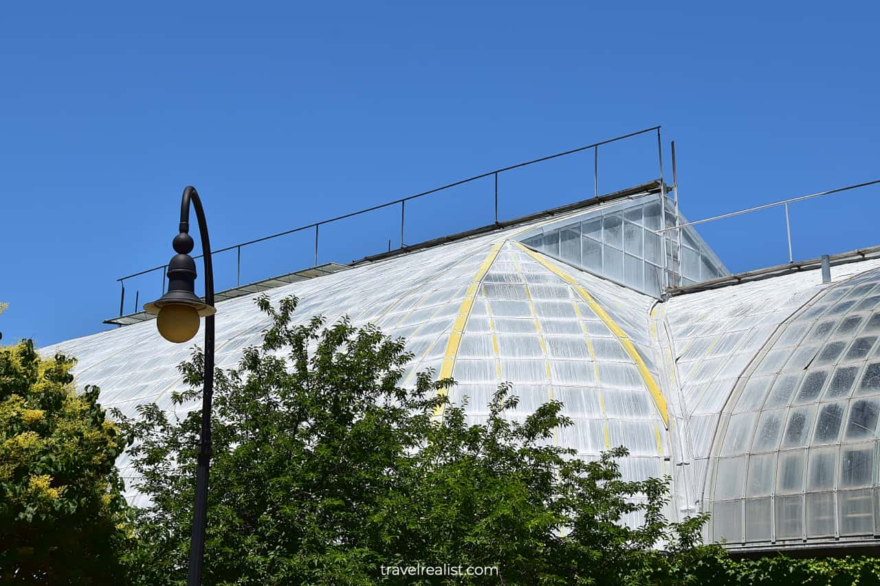 Greenhouse in Garfield Park Conservatory, Chicago, Illinois, US