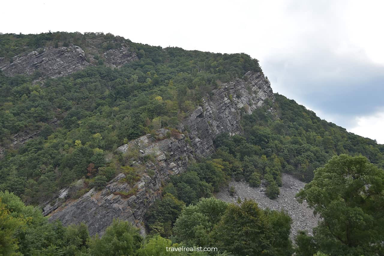 Mt Tammany in Delaware Water Gap National Recreation Area, Pennsylvania, New Jersey, US