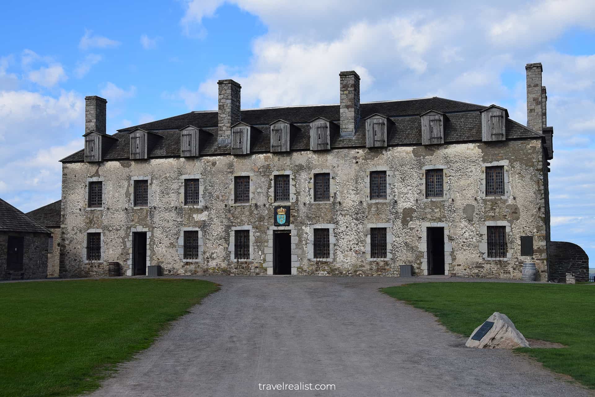 French Castle in Fort Niagara State Park, New York, US