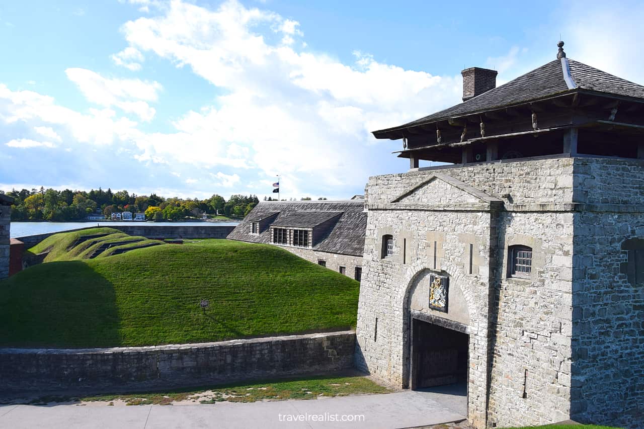South Redoubt in Fort Niagara State Park, New York, US