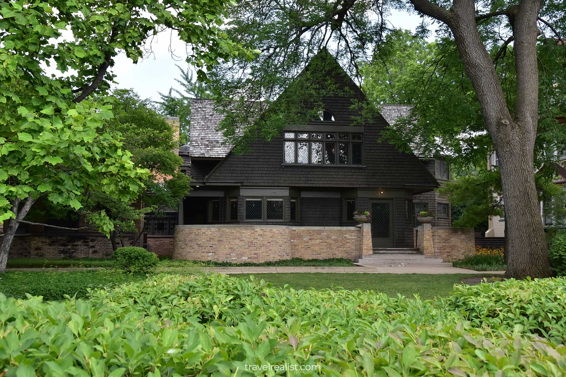 Frank Lloyd Wright Home & Studio in Oak Park, Illinois, US, the best place to visit near Chicago