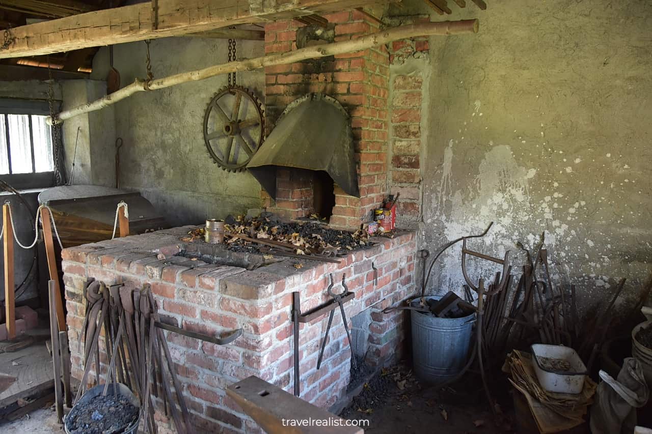 Blacksmith Shop in Ringwood State Park, New Jersey, US