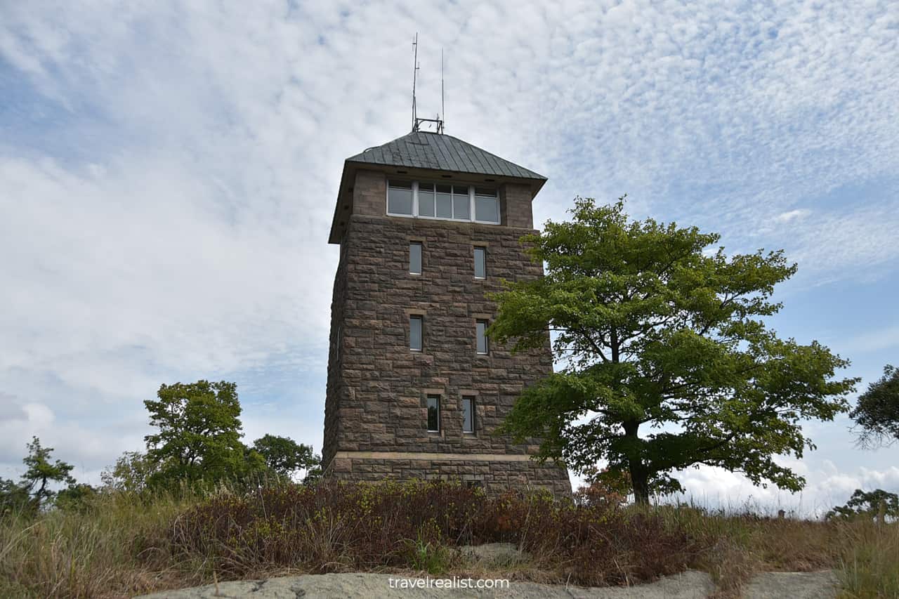 Perkins Tower in Bear Mountain State Park, New York, US
