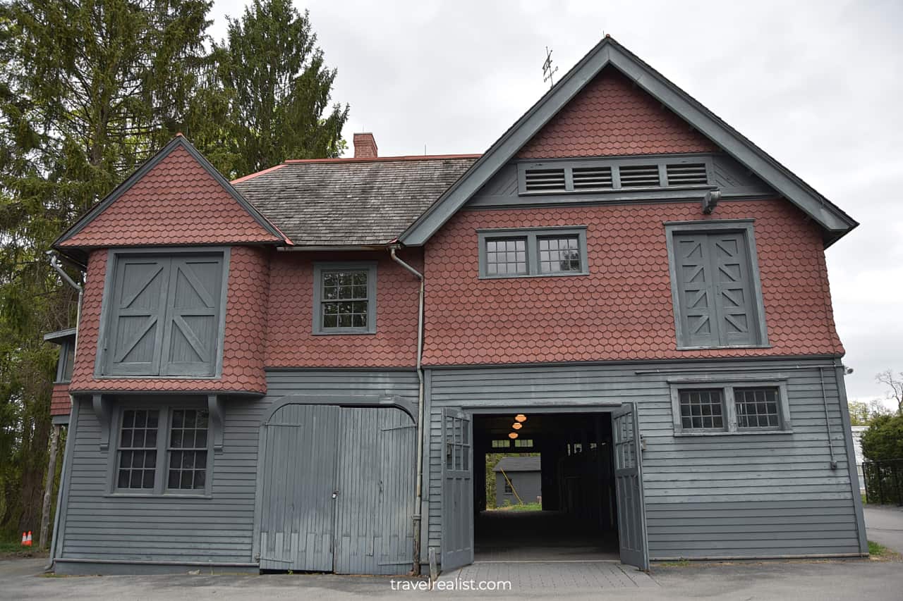 Stables in Home of Franklin D Roosevelt National Historic Site, New York, US