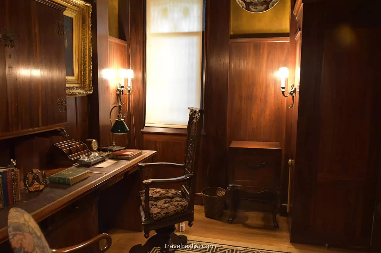 Office in Vanderbilt Mansion National Historic Site, New York, US