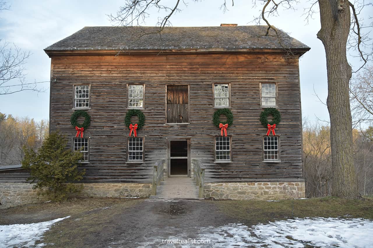 Grist Mill in Ball's Falls Conservation Area, Lincoln, Ontario, Canada