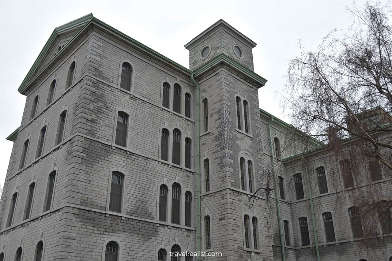 Stone Rockwood Asylum for the Criminally Insane in Kingston, Ontario, Canada