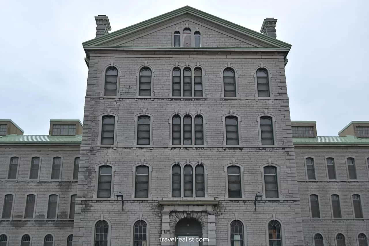 Main wing of Rockwood Asylum for the Criminally Insane views in Kingston, Ontario, Canada