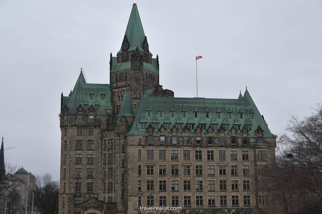 Confederation Building in Ottawa, Ontario, Canada