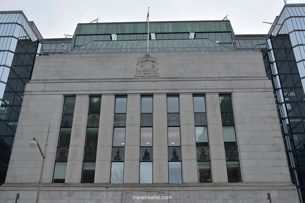 Bank of Canada in Ottawa, Ontario, Canada